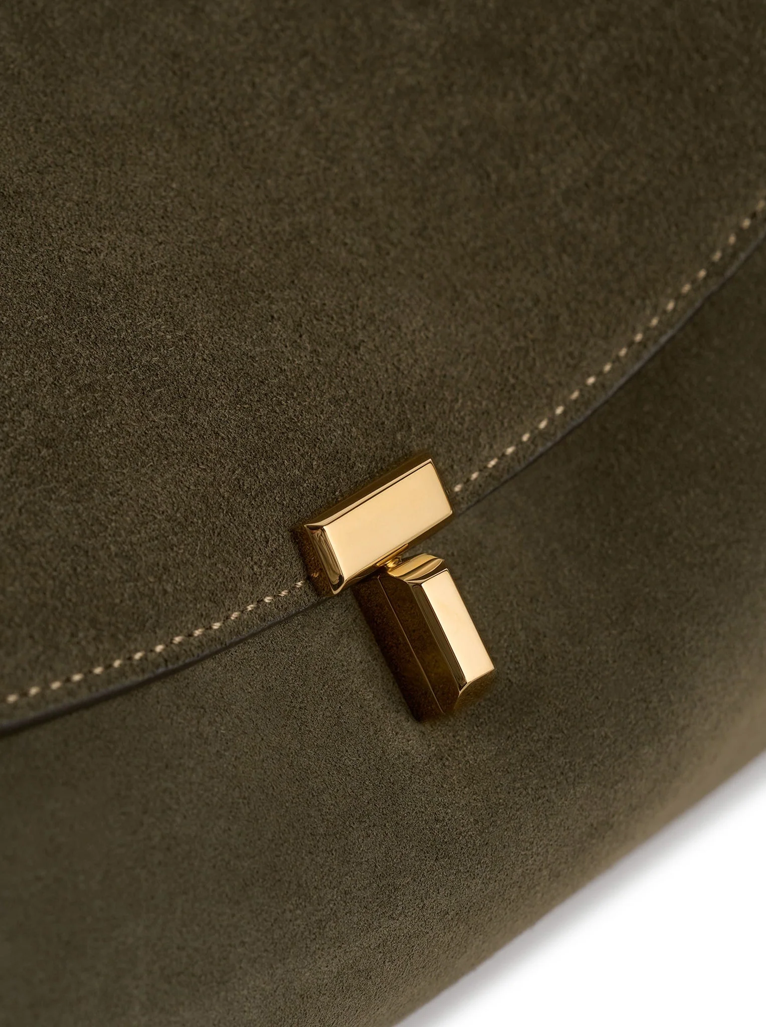 T-LOCK SUEDE BAG - Image 5