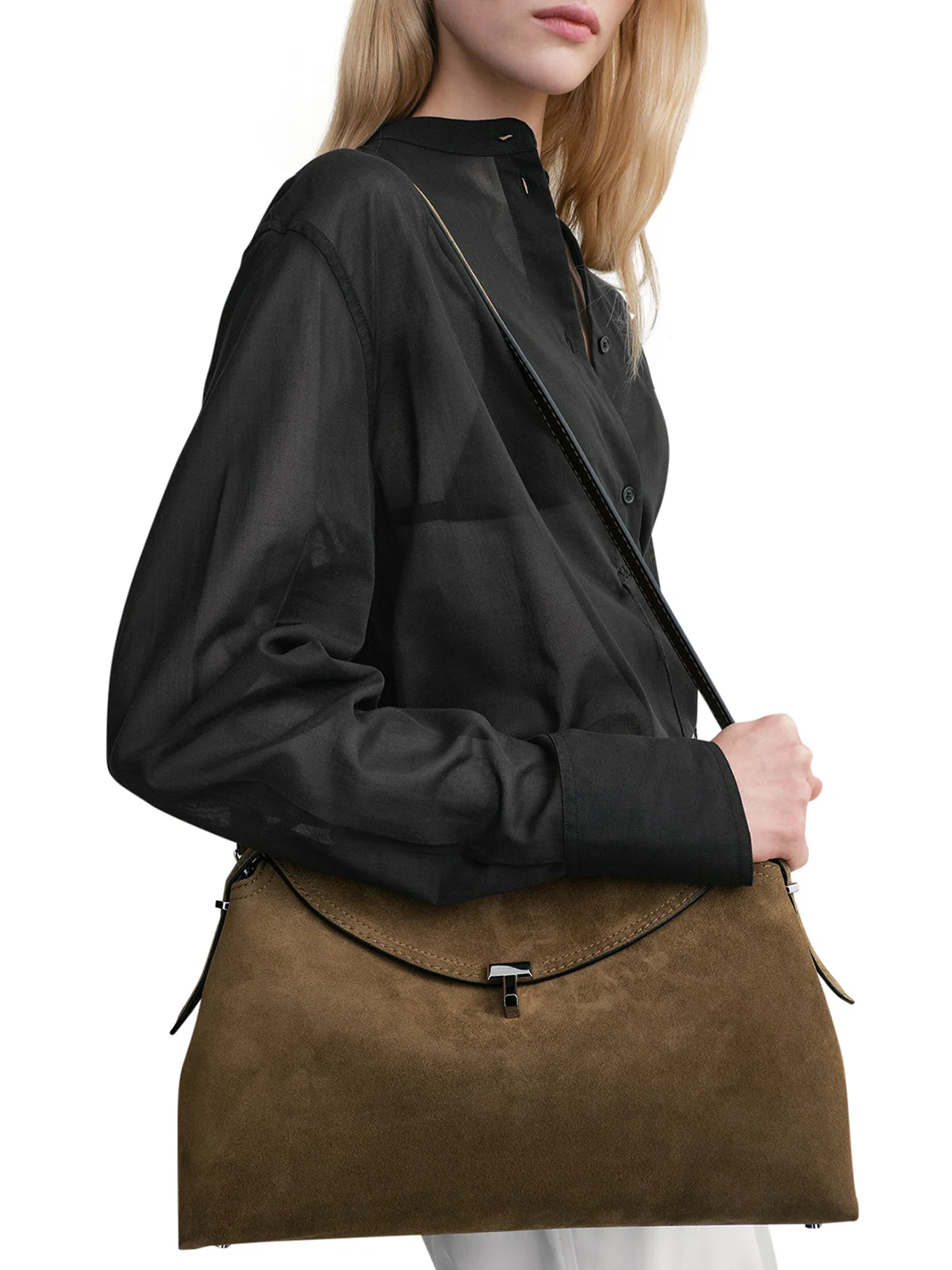 T-LOCK SUEDE TOP HANDLE - Image 3