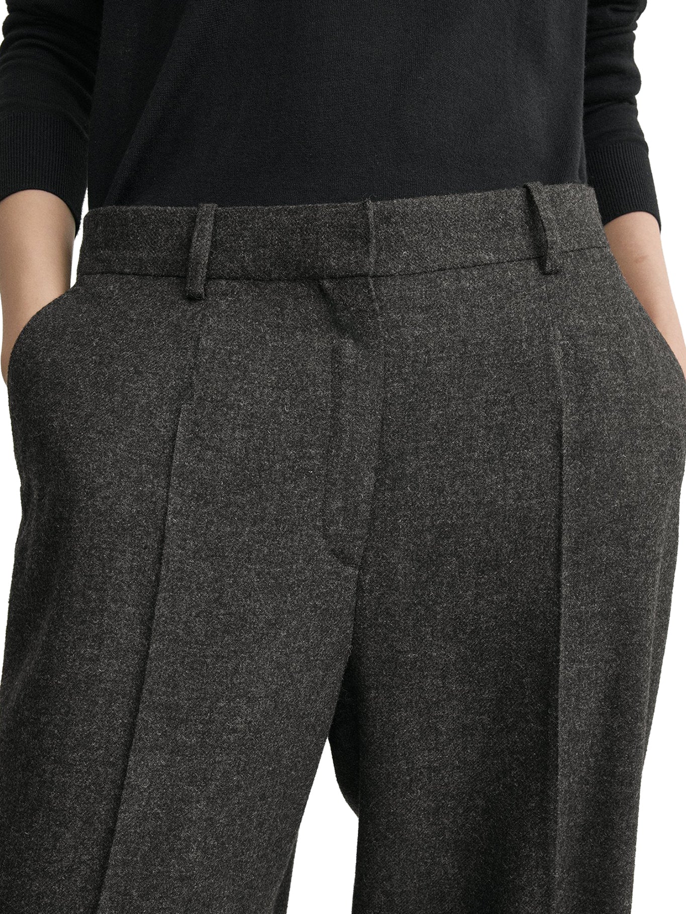 TAILORED FLANNEL TROUSERS - Image 6