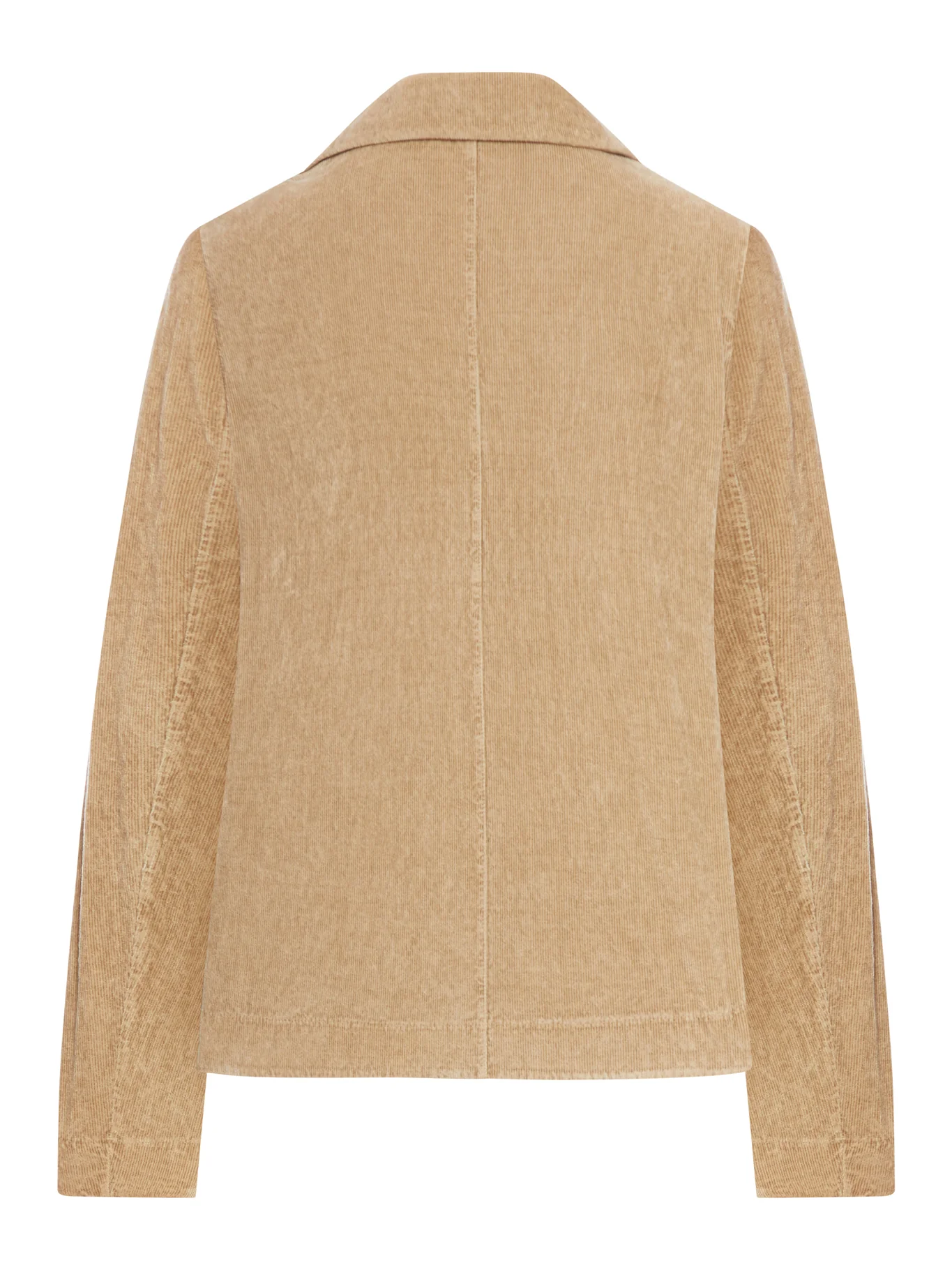 FLARED VELVET RIBBED JACKET - Image 2