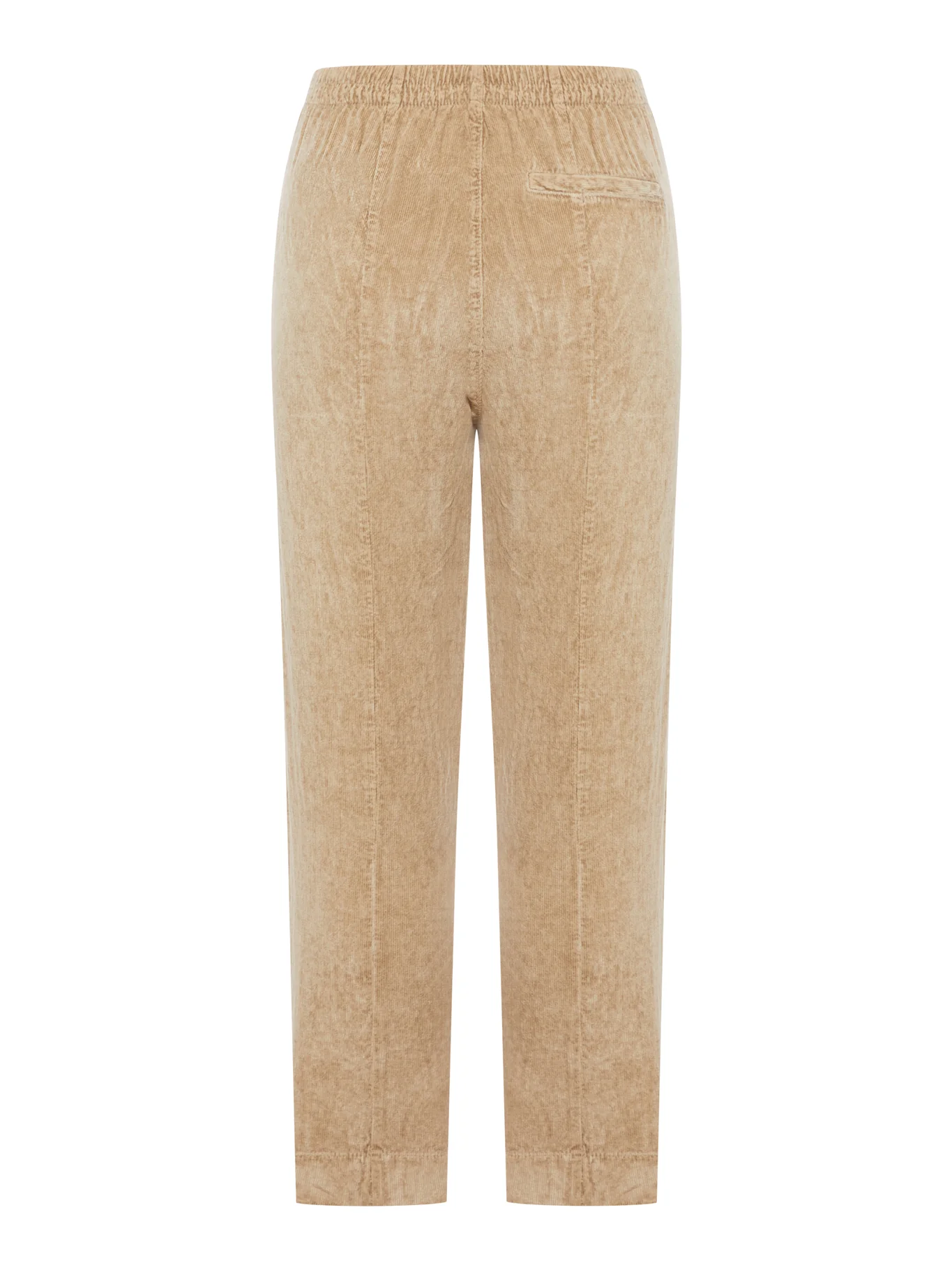 REGULAR FIT VELVET RIBBED TROUSERS - Image 2