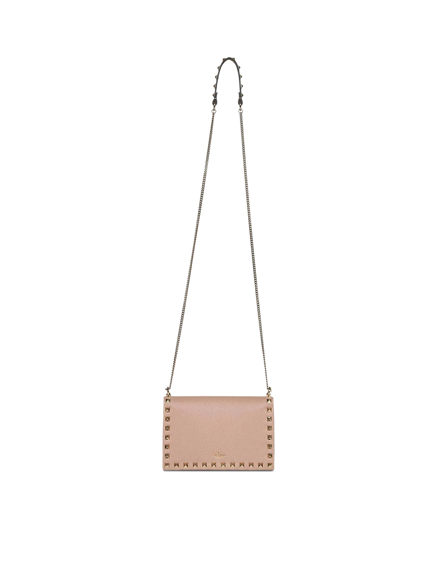 MINI ROCKSTUD LEATHER BAG WITH CHAIN - Image 3