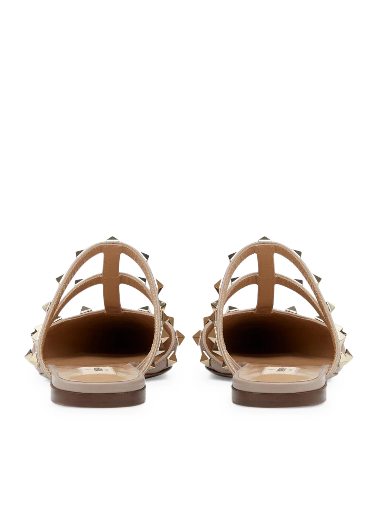 PATENT LEATHER ROCKSTUD MULE - Image 4