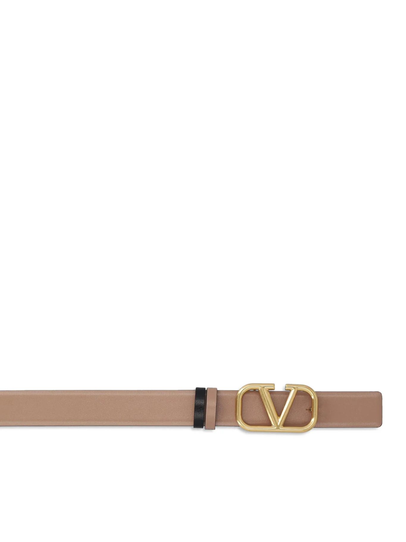 REVERSIBLE VLOGO SIGNATURE BELT IN POLISHED CALFSKIN 30 MM - Image 4