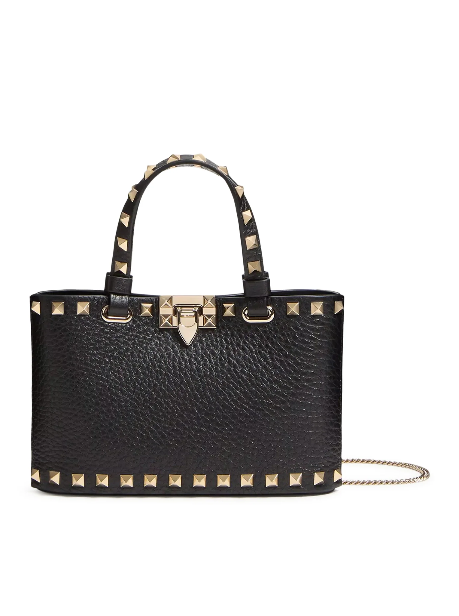 ROCKSTUD MINI CALFSKIN SHOPPING BAG