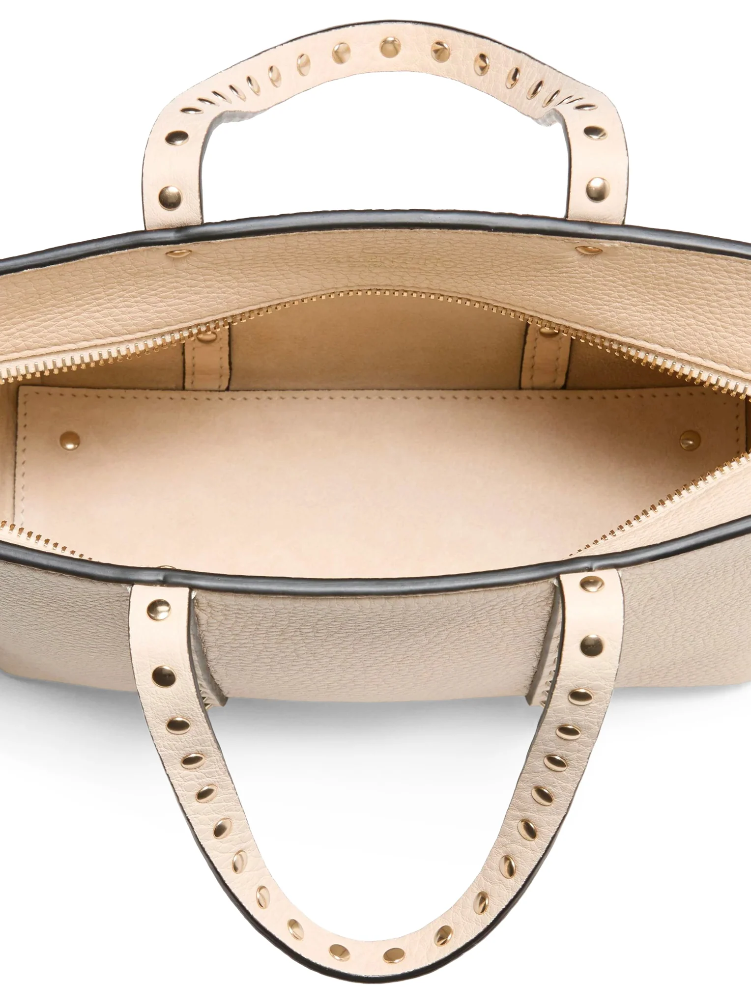 ROCKSTUD MINI TOTE IN HAMMERED LEATHER - Image 5