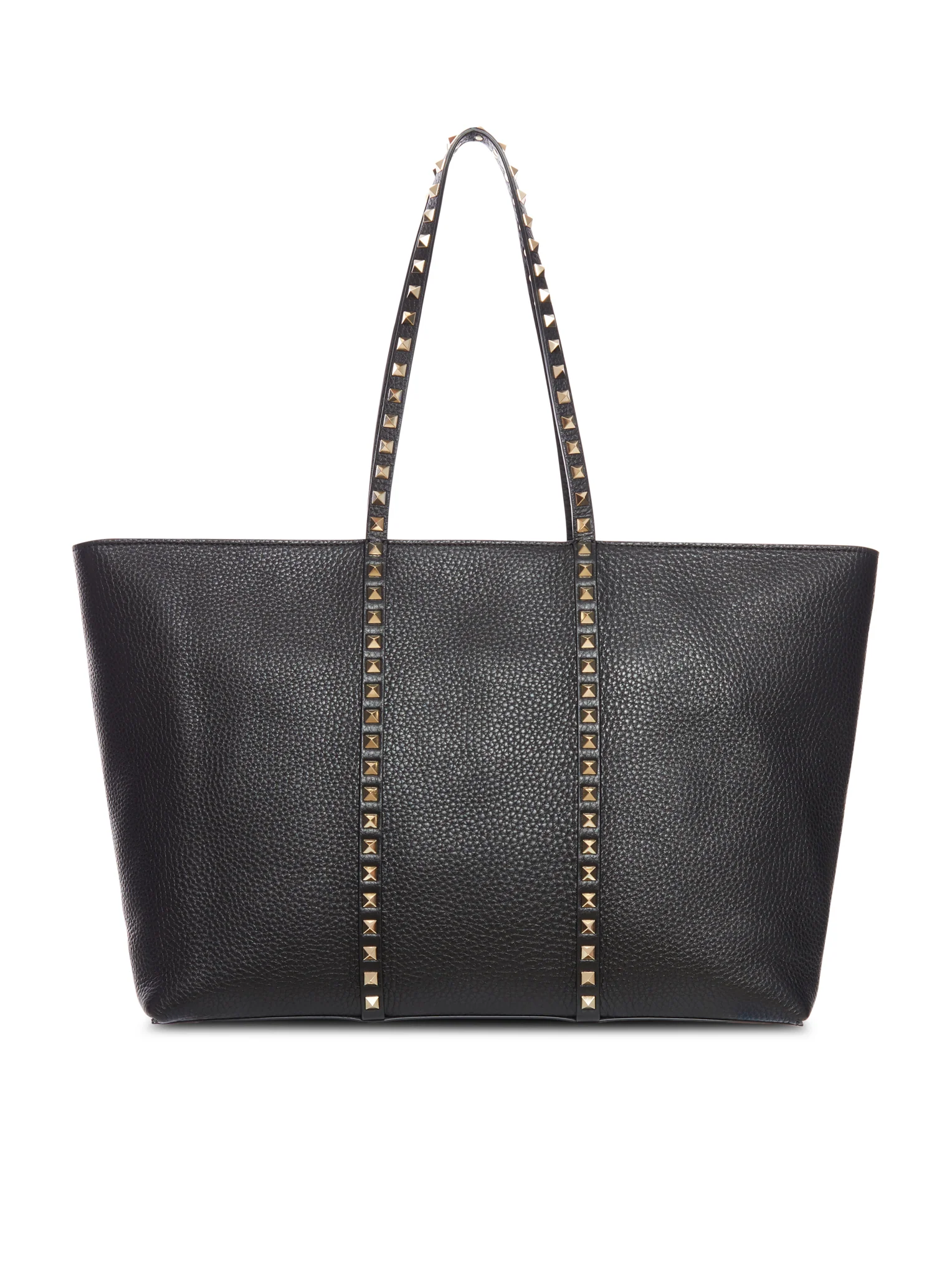 ROCKSTUD SHOPPING BAG IN GARNET CALFSKIN - Image 3