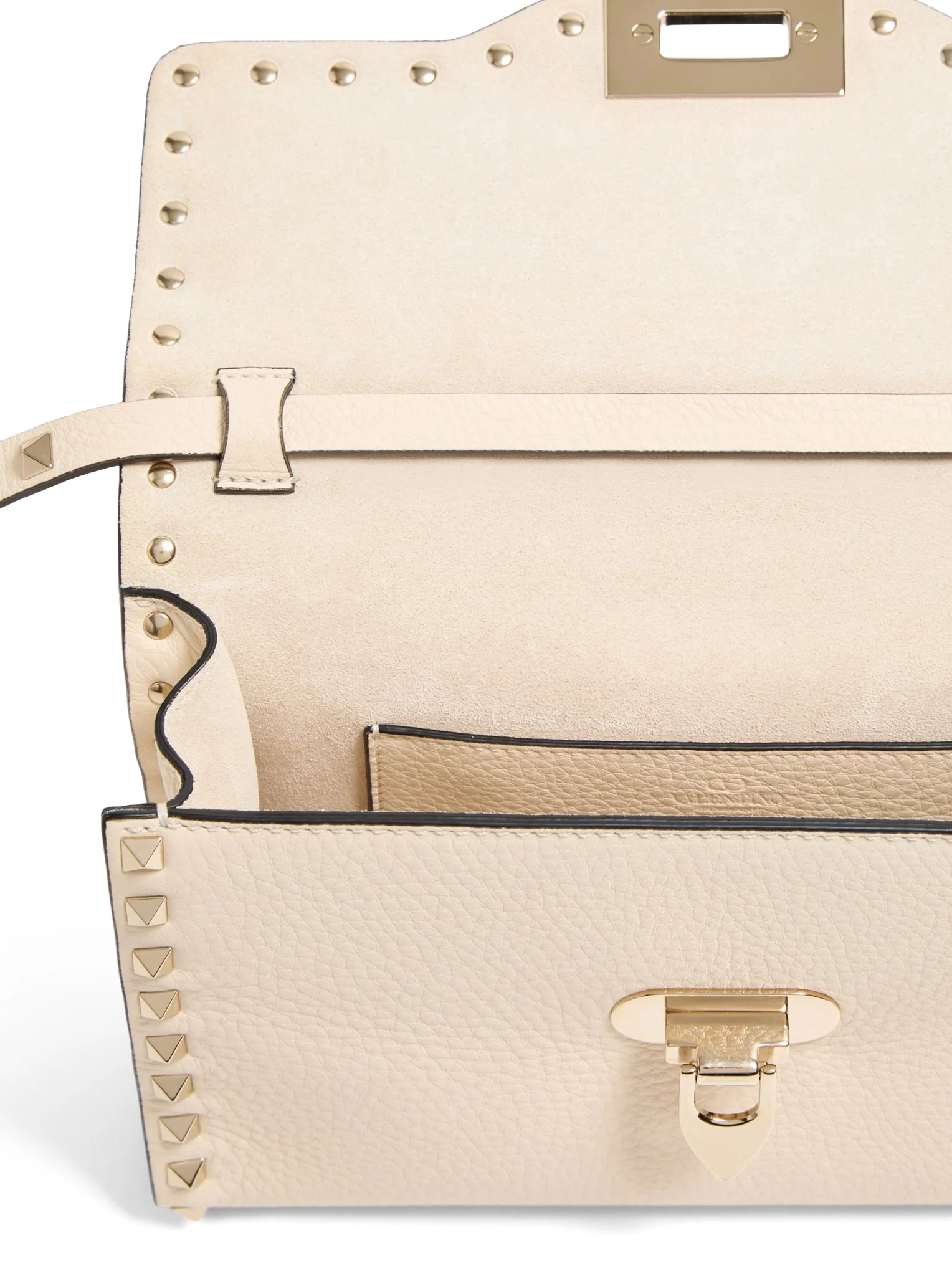 ROCKSTUD SMALL GARNET CALFSKIN CROSSBODY BAG - Image 7