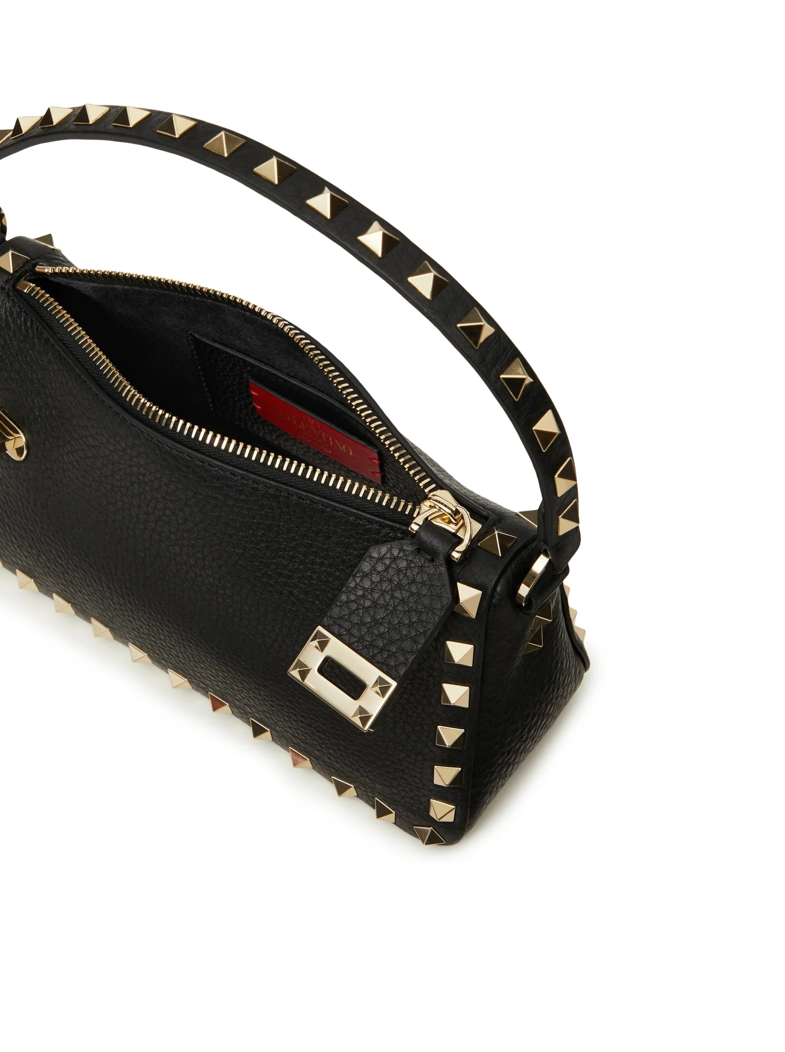 SMALL ROCKSTUD SHOULDER BAG IN GRAINED CALFSKIN - Image 5