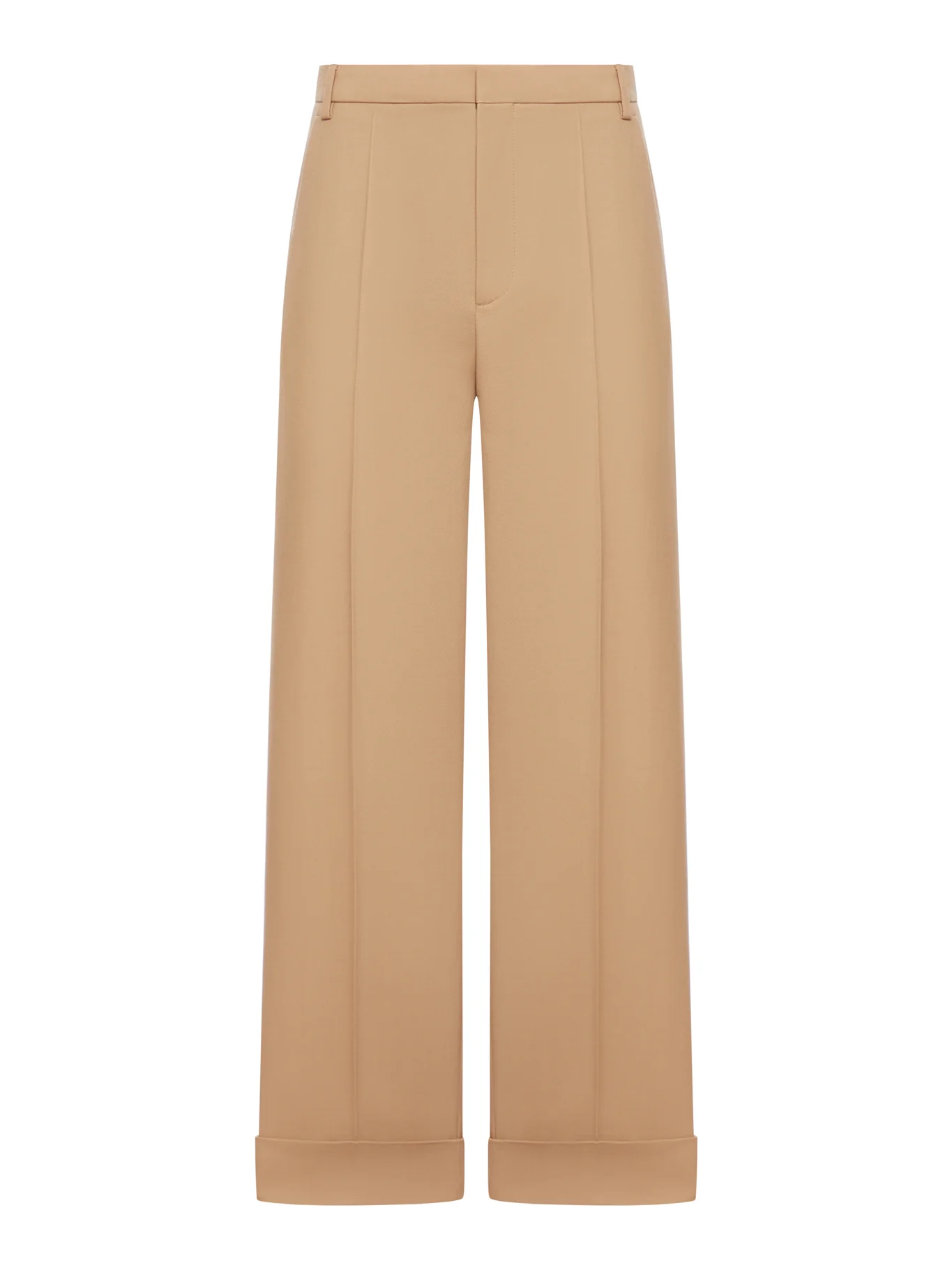 TAILORED GABARDINE TROUSERS