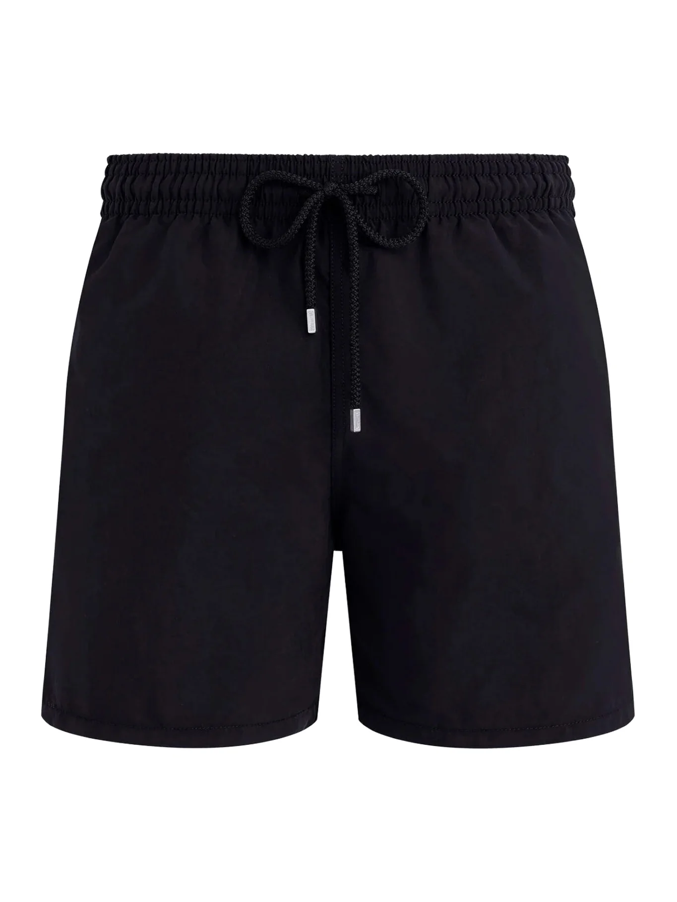 SINGLE COLOR SWIMSUIT WITH ENGRAVED LOGO