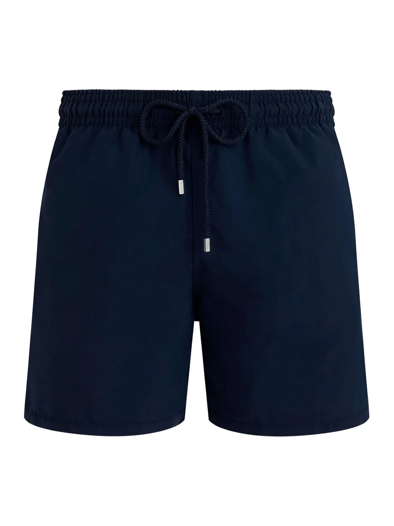 SINGLE COLOR SWIMSUIT WITH ENGRAVED LOGO