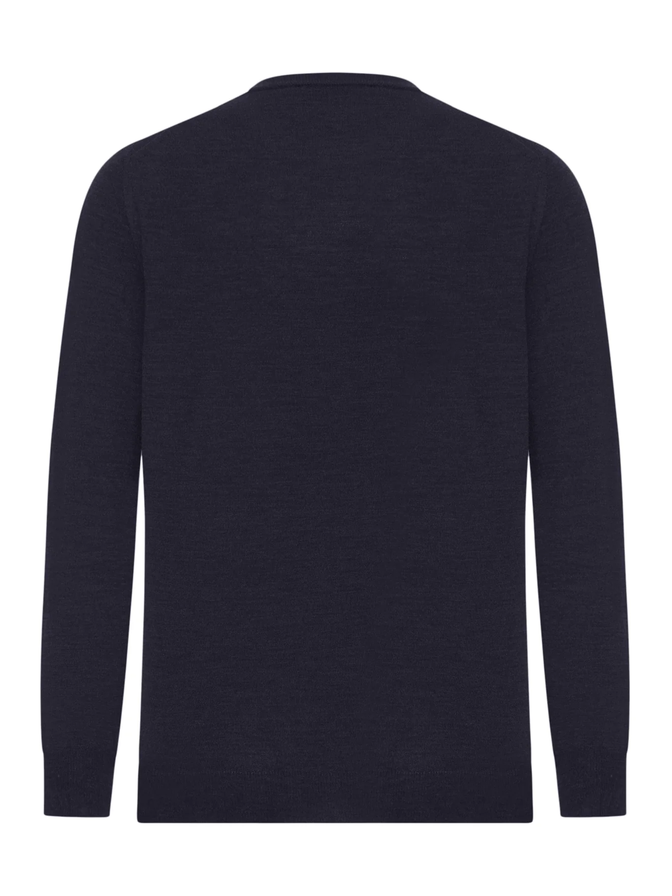 CREW NECK SWEATER IN FINE COMBED WOOL - Image 2