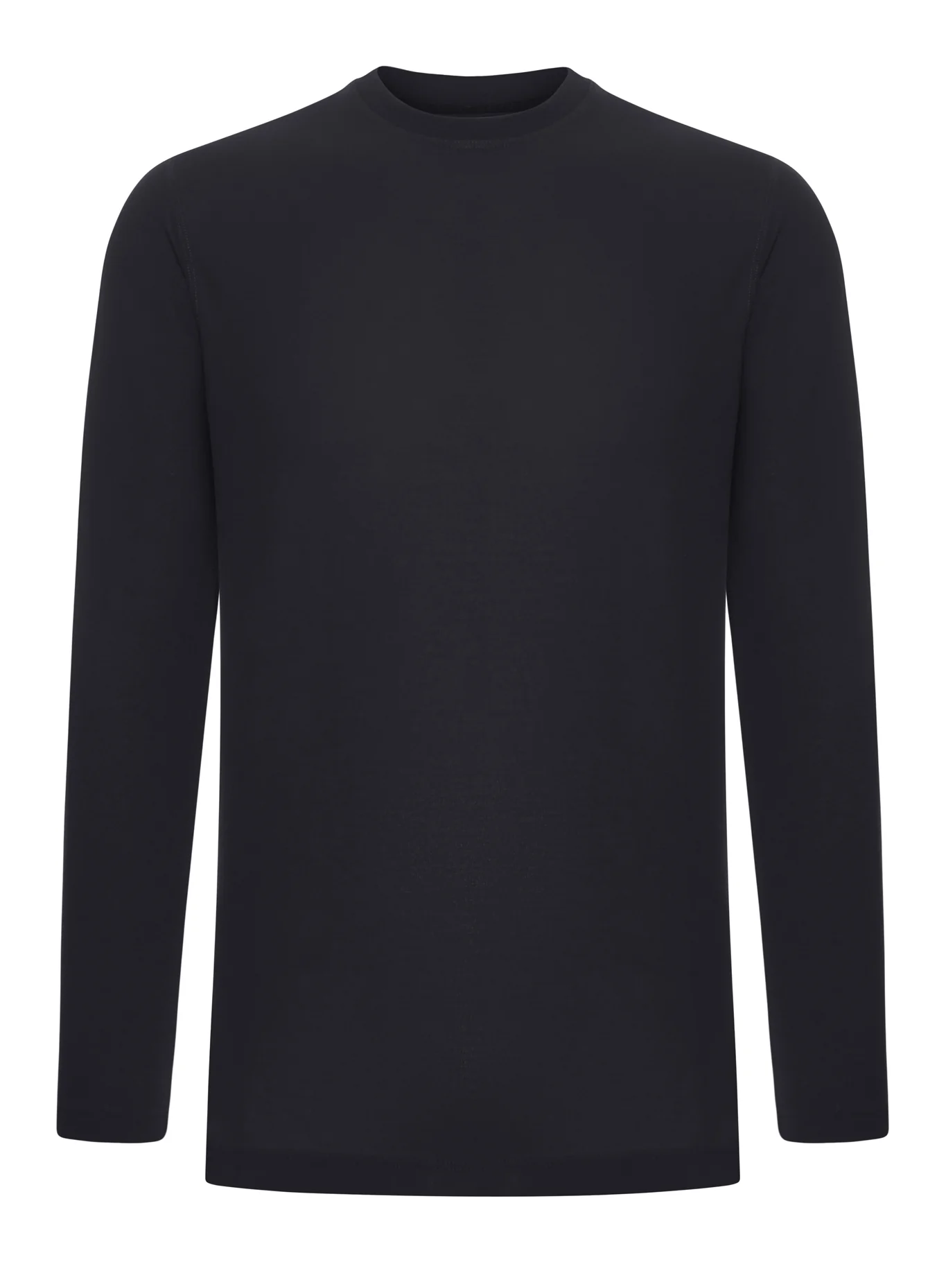 SLIM FIT LONG-SLEEVED ICE COTTON T-SHIRT