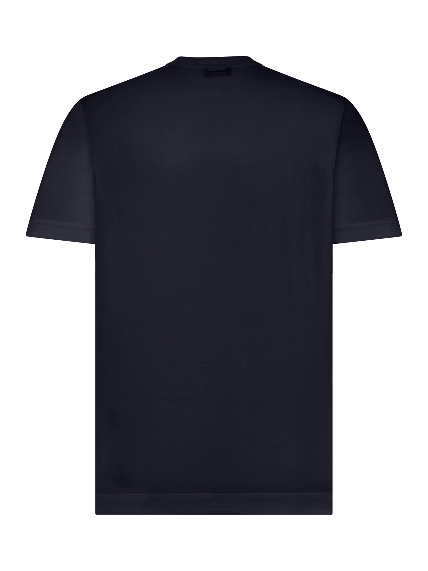 CREW NECK T-SHIRT IN SILK BLEND - Image 2