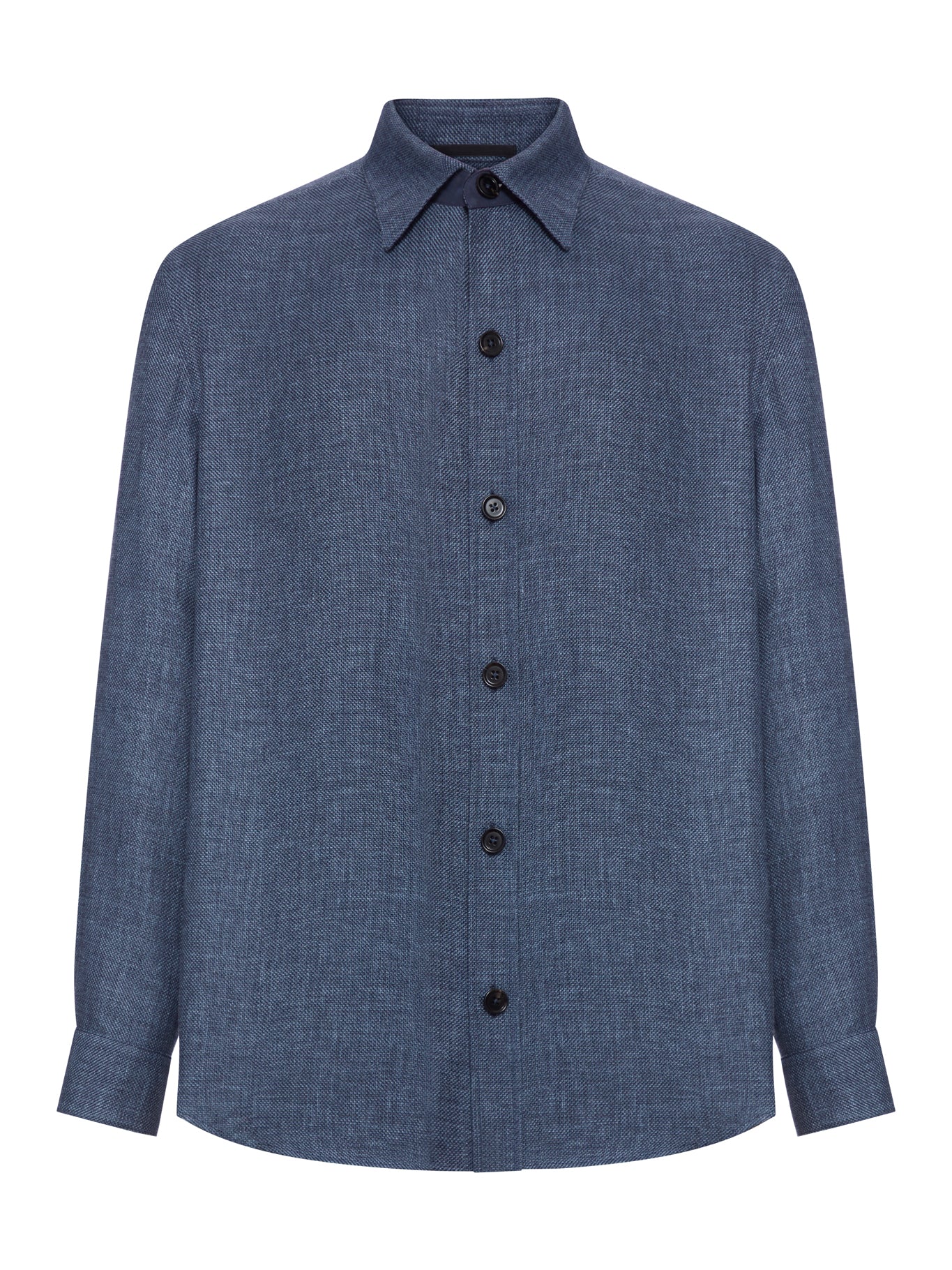 OVERSHIRT IN CASHMERE LINEN AND SILK