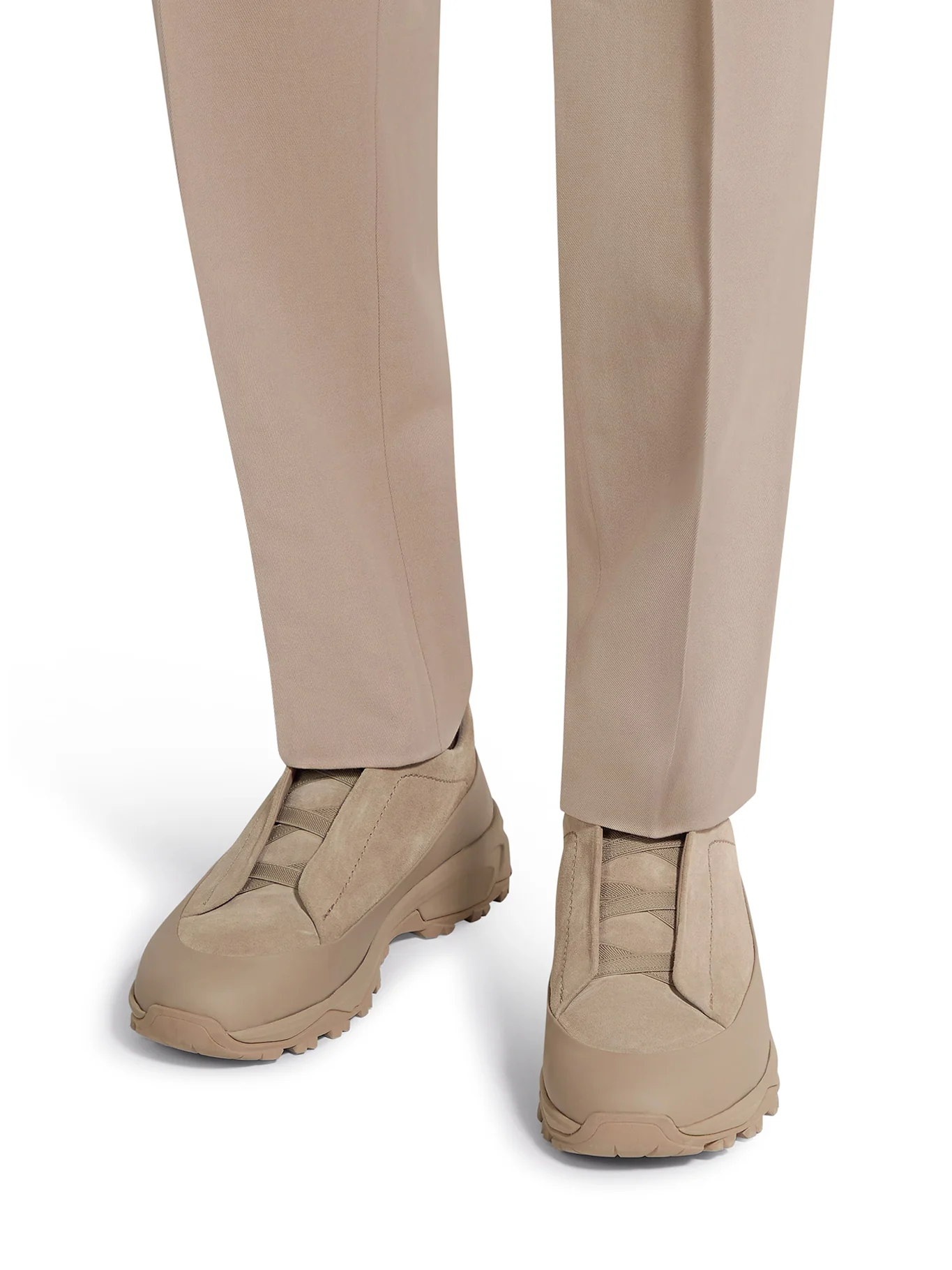 TRIPLE STITCH™ MONTE SNEAKER IN LEATHER AND SUEDE - Image 2