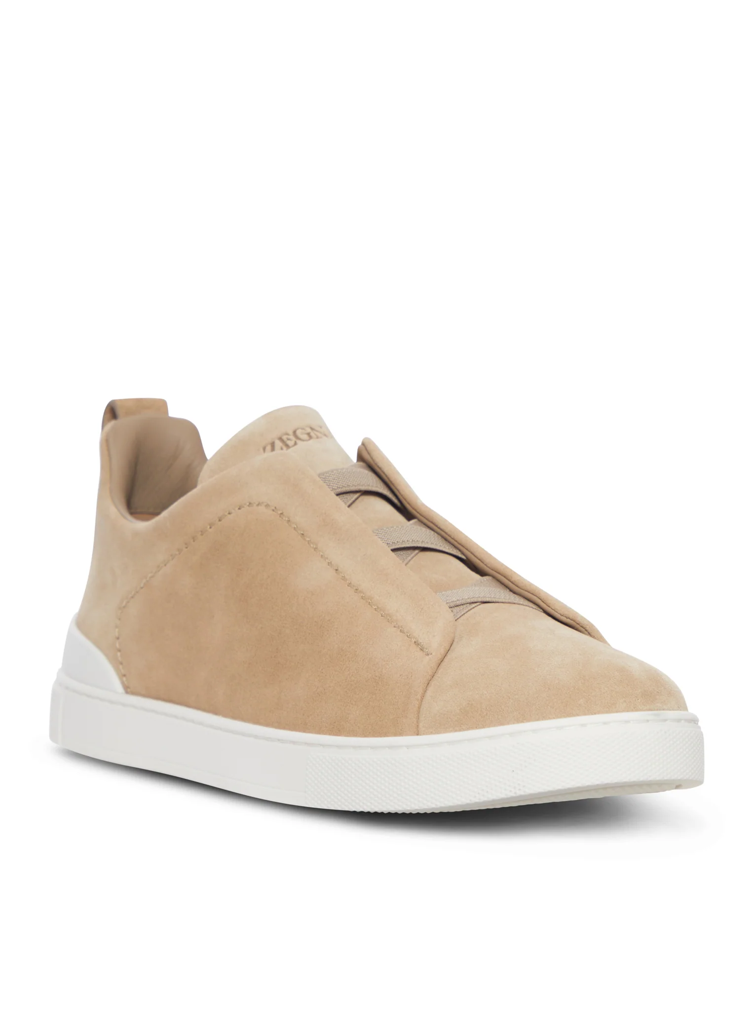 TRIPLE STITCH SUEDE SNEAKERS - Image 2