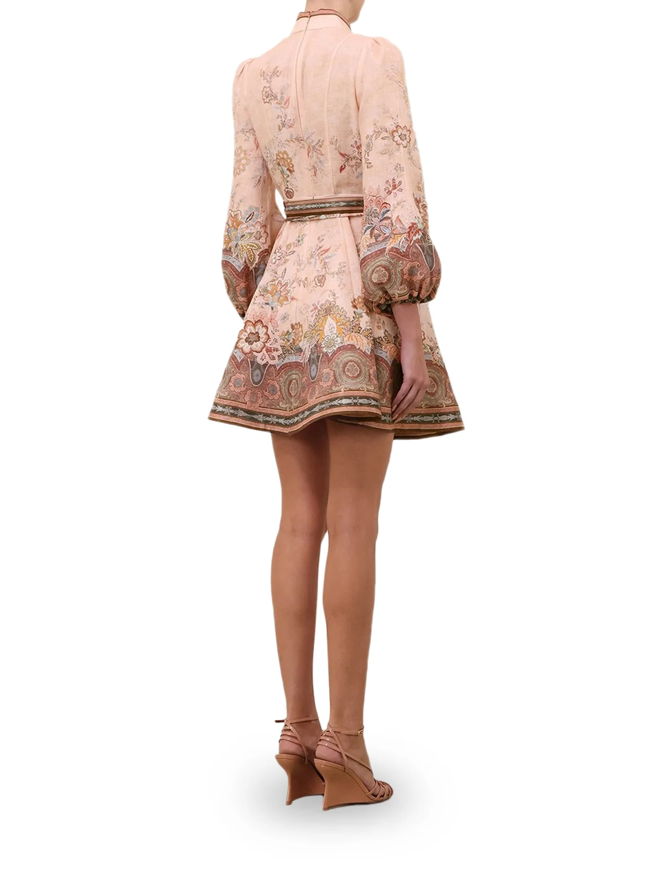 ALCHEMY BUTTON MINI DRESS - Image 4