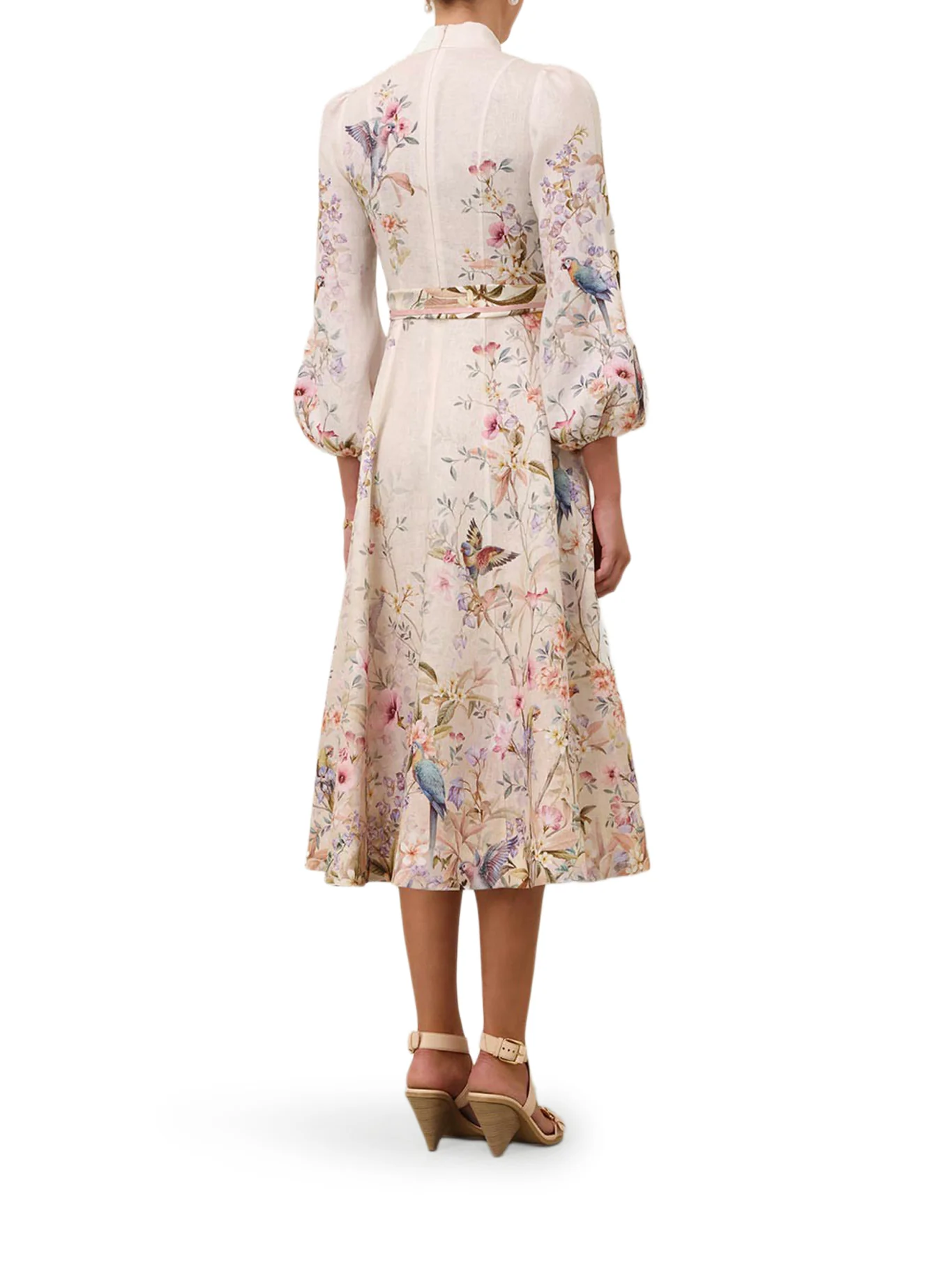 REBELLION BUTTON MIDI DRESS - Image 3