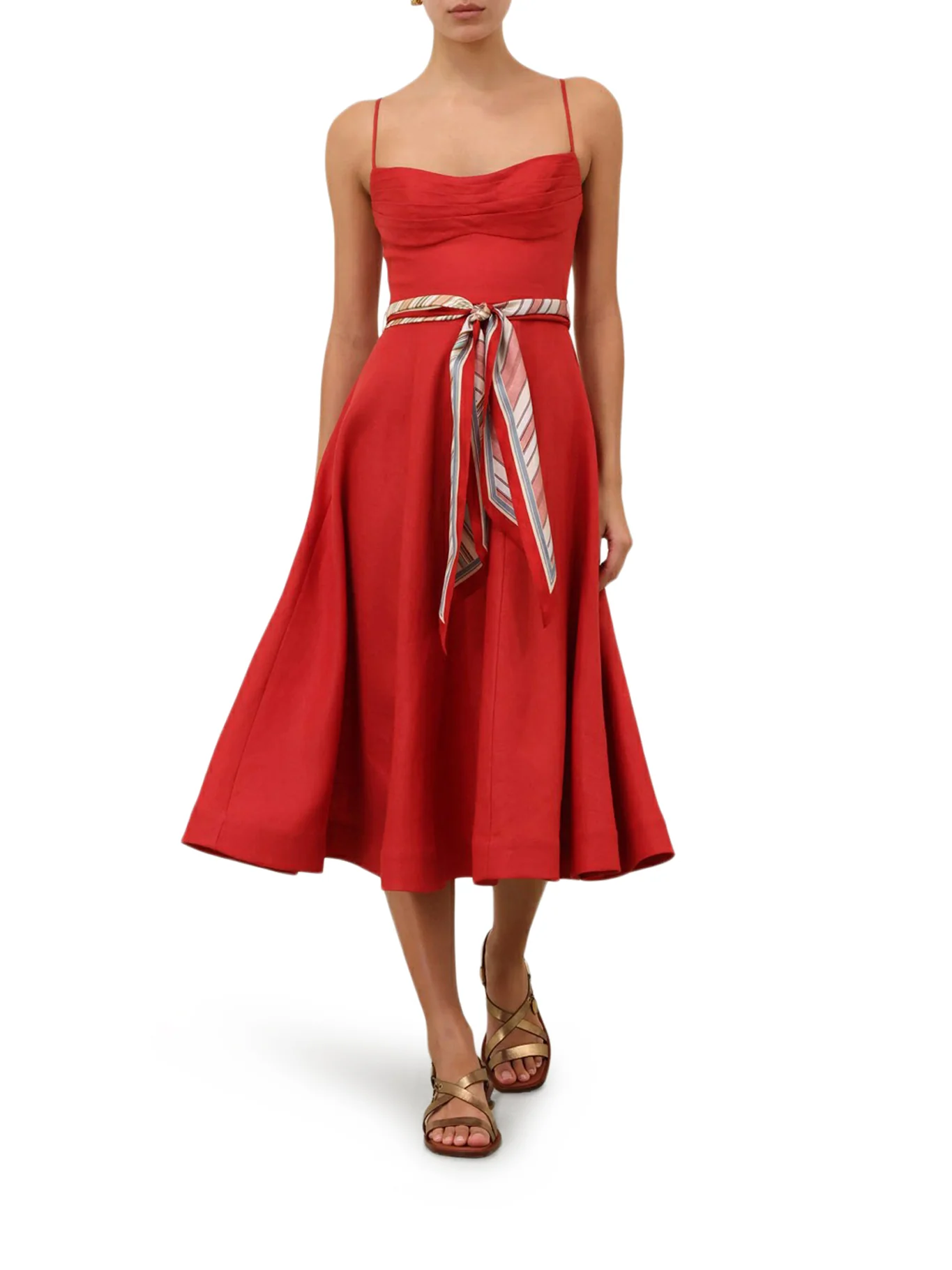 REBELLION TUCK MIDI DRESS - Image 2